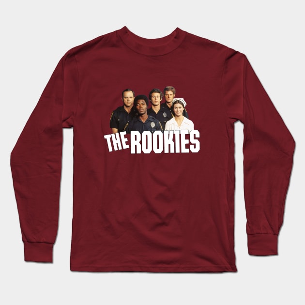 The Rookies - 70s Cop Show - V2 Long Sleeve T-Shirt by wildzerouk